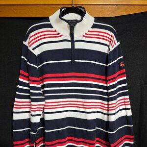 Brooks Brothers 1/4 Zip pullover sweater Supima Cotton - Size Men's XXL